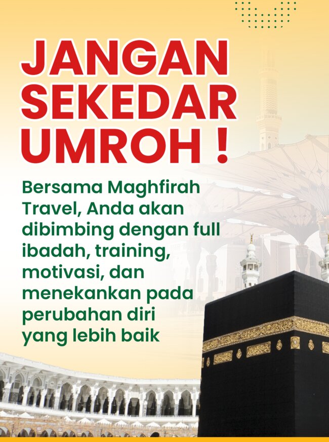 Jangan Sekedar Umrah